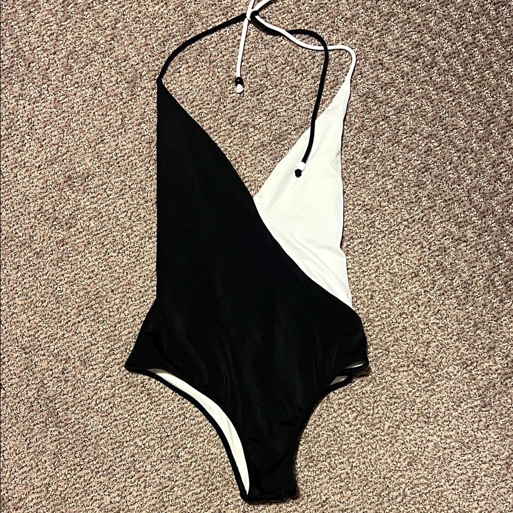 Victoria's Secret Black and White One Piece
